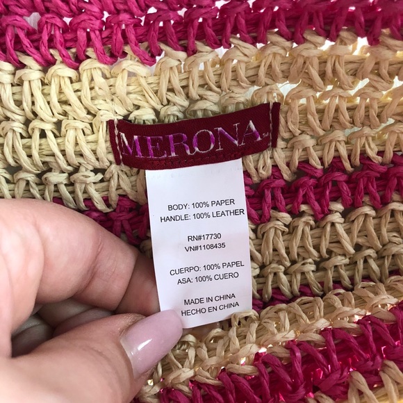 LAST CHANCE 🔥 Merona • Straw Beach Bag - Picture 5 of 6